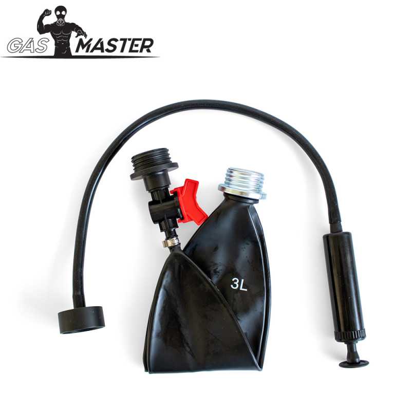 Rebreathing Bag X Med Gasmaske Gevind Og Pumpe fra Made By Lei