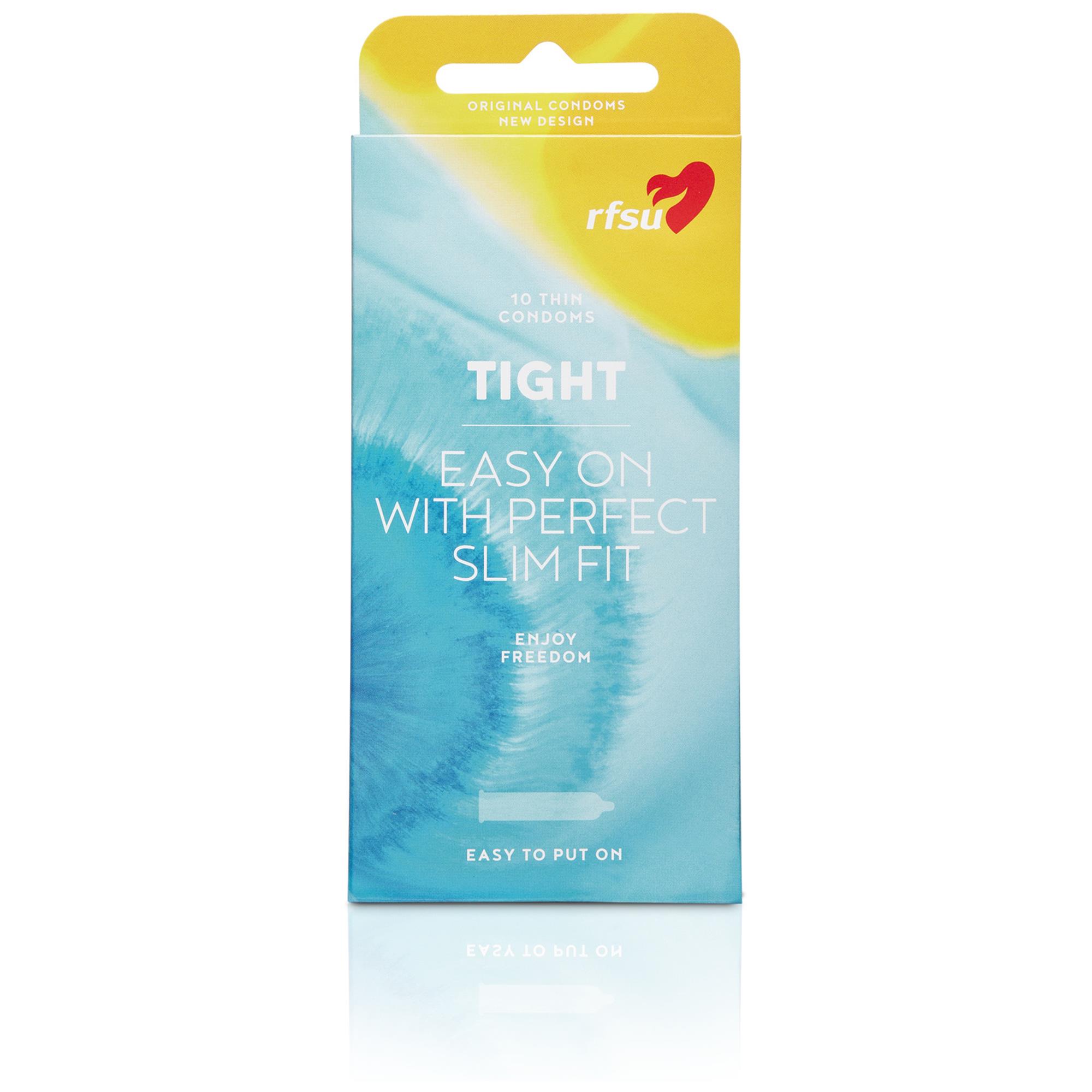Tight Slim Fit 10 Pack fra Rfsu