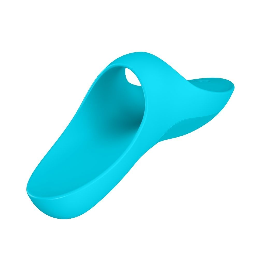 Teaser Finger Vibrator Lyseblå fra Satisfyer