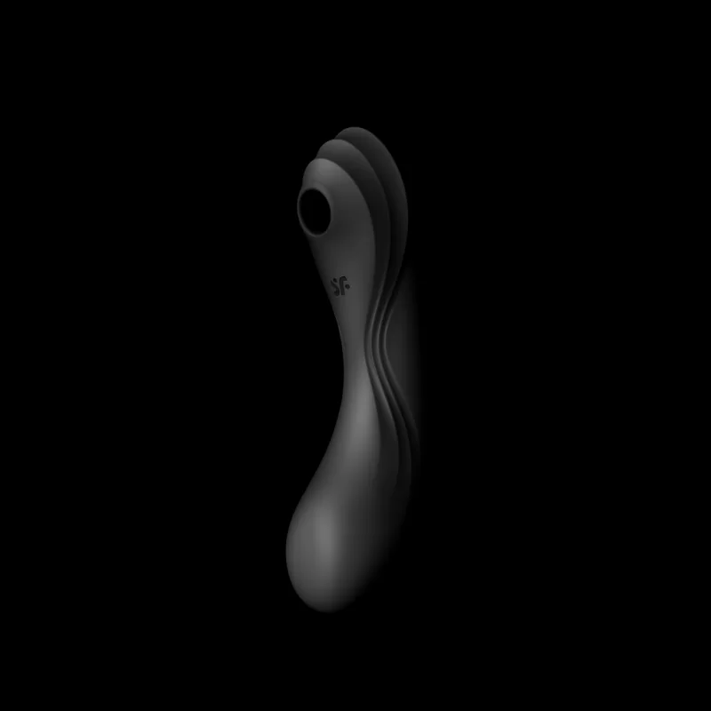 Curvy Trinity 4 3 In 1 Vibrator Black fra Satisfyer