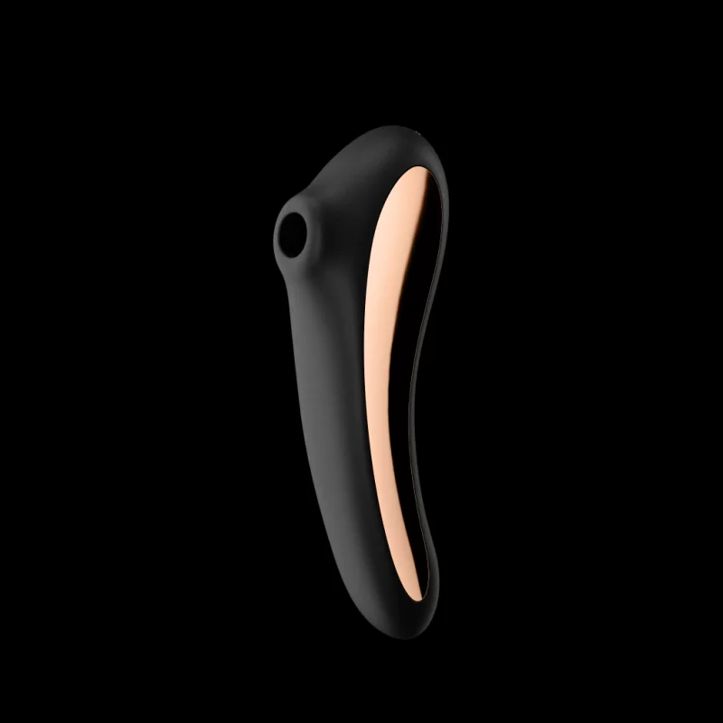 Dual Kiss Air Pulse + G Spot Vibrator Black fra Satisfyer