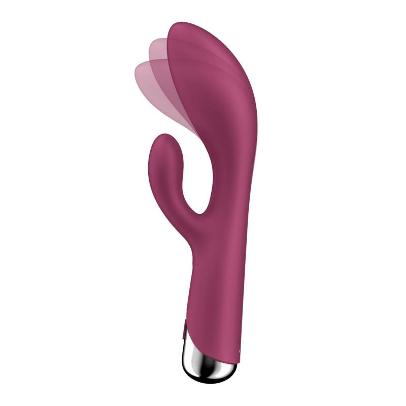 Satisfyer Spinning Rabbit 1 Red fra Made By Lei
