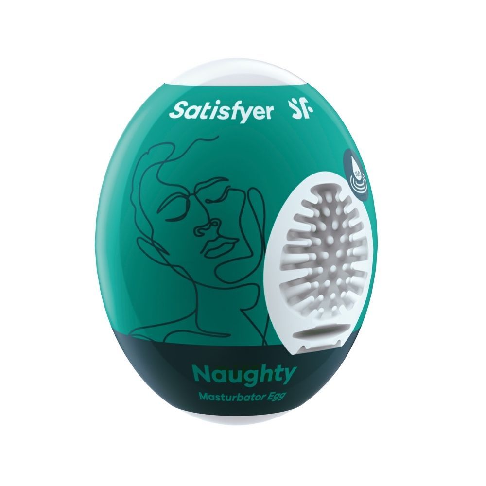 Naughty     Masturbator Egg fra Satisfyer