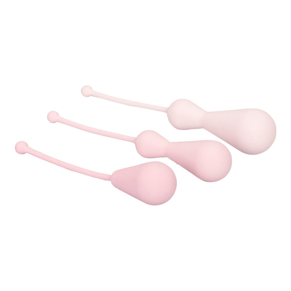 Inspire Weighted Silikone Kegel Bækkenbunds Træningssæt fra California Exotic Novelties