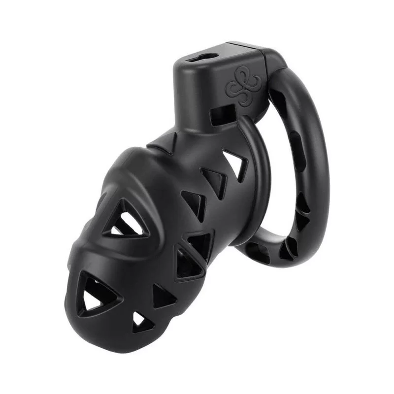 Sevanda Rattlesnake Chastity Cage Pro Long fra Made By Lei
