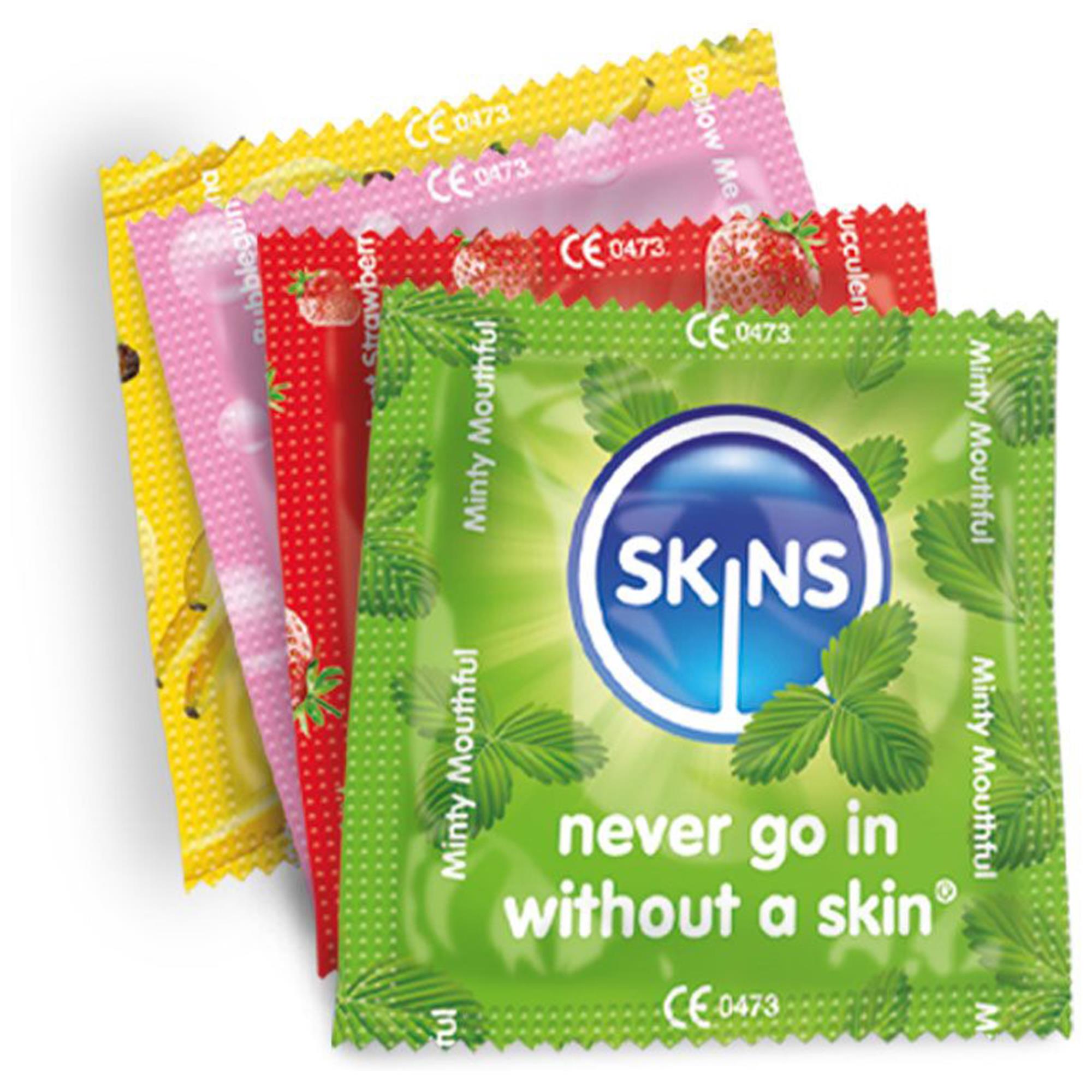 Condoms Flavours 12 Pack fra Skins