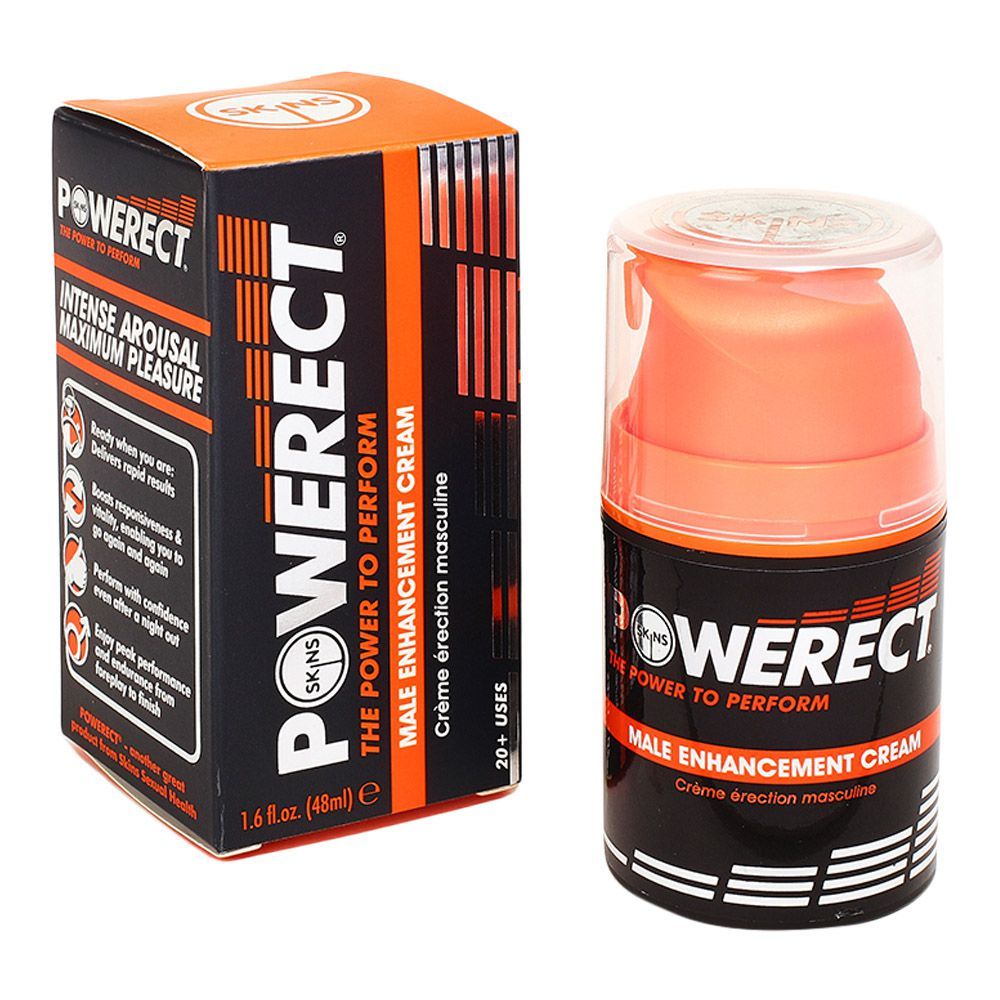 Skins Powerect Cream Erigerende Creme fra 210th