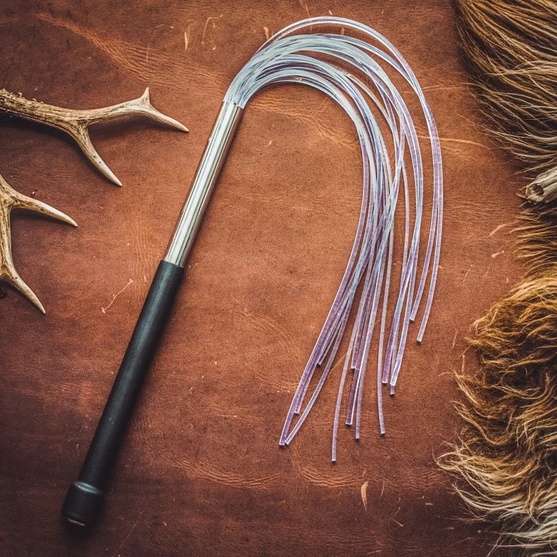 Ekstra Lang Pvc Flogger Slid fra Made By Lei