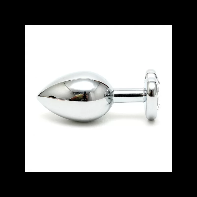 Stål Buttplug Med Hjerte fra Rimba