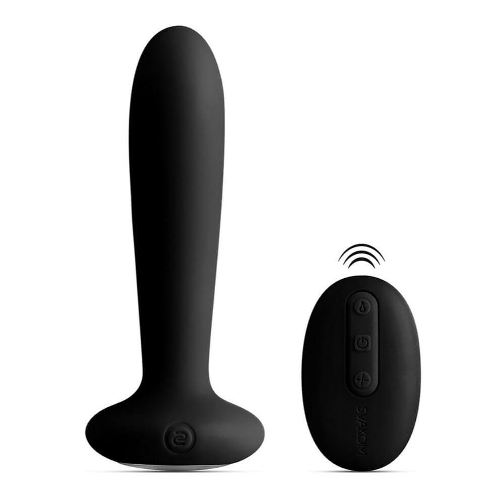Primo Vibrerende & Varmende Buttplug I Silikone fra Svakom