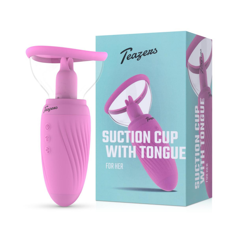 Suction Cup With Clitoris Vibrator fra Teazers