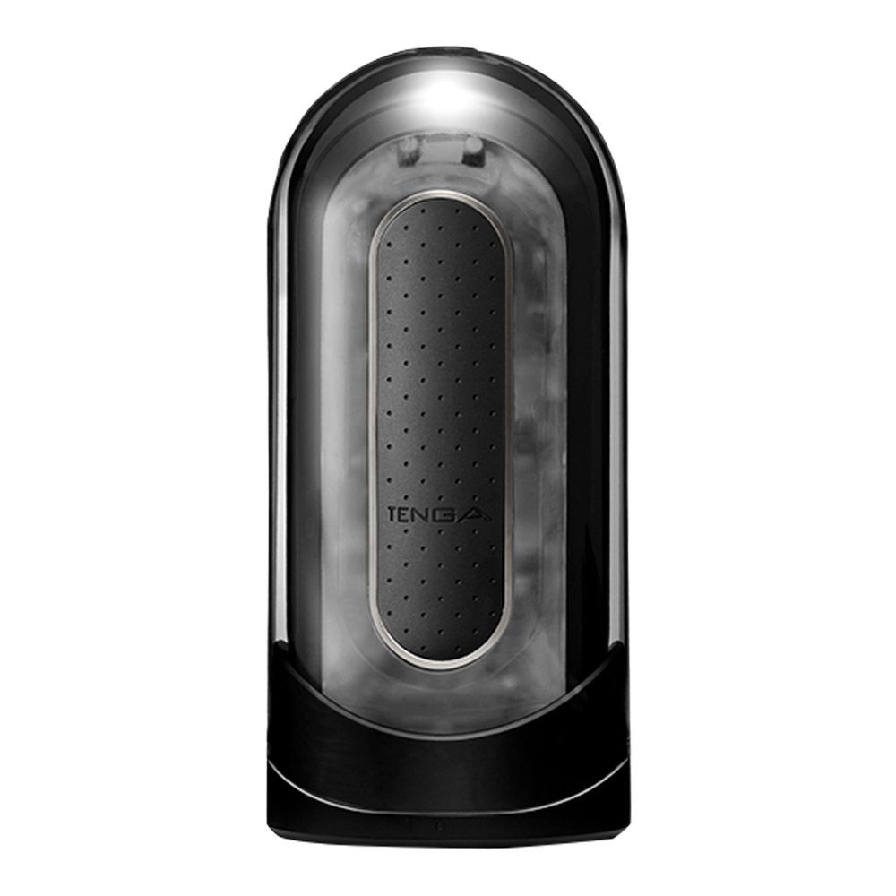Flip Zero Black Med Vibrator Fantastisk Onanioplevelse fra Tenga