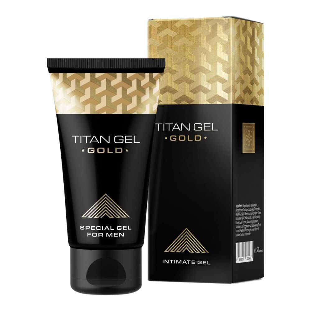 Titan Gel Gold Glidecreme øger Størrelsen På Din Penis fra 210th