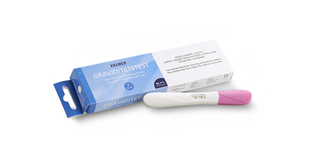 Graviditetstest 5 fra Valmed