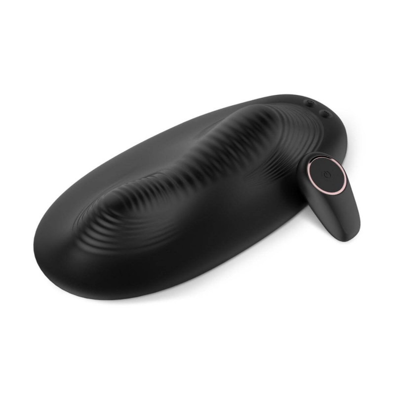 Vibe Pad Double Vibration With Remote Control Black fra Made By Lei