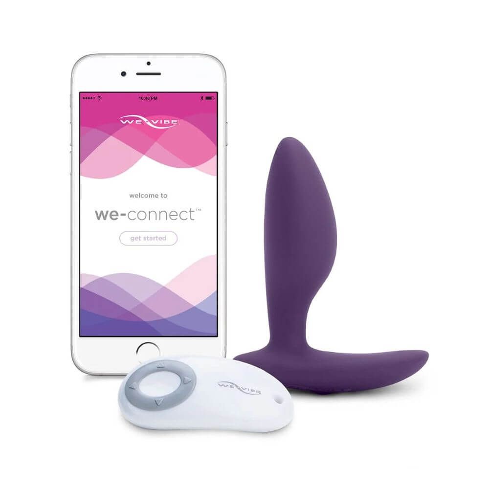Ditto     Vibrerende Anal Plug Lilla fra We Vibe