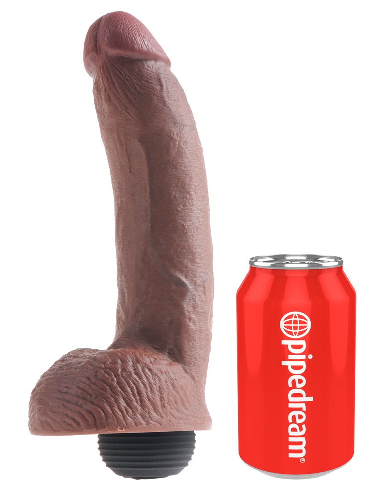 Sprøjtende Dildo fra King Cock