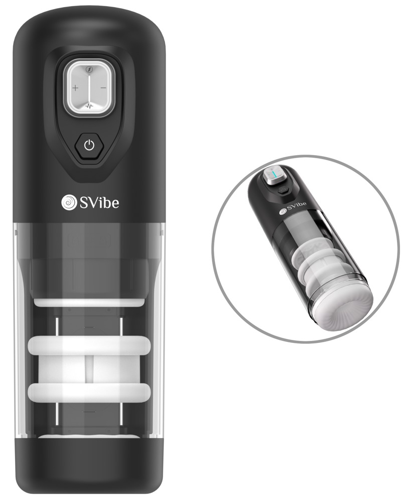 Masturbator âjet Ikonâ Med Varme, Vibration Og Stødmassage fra Snail Vibe